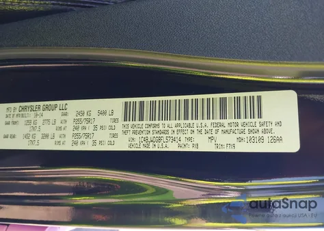 2015 Jeep Wrangler Unlimited Freedom Edition z USA, uszkodzony, nr VIN 1C4BJWDG8FL573414